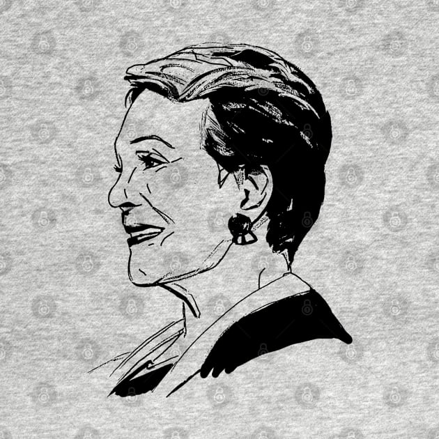 Julie Andrews Outline by baranskini